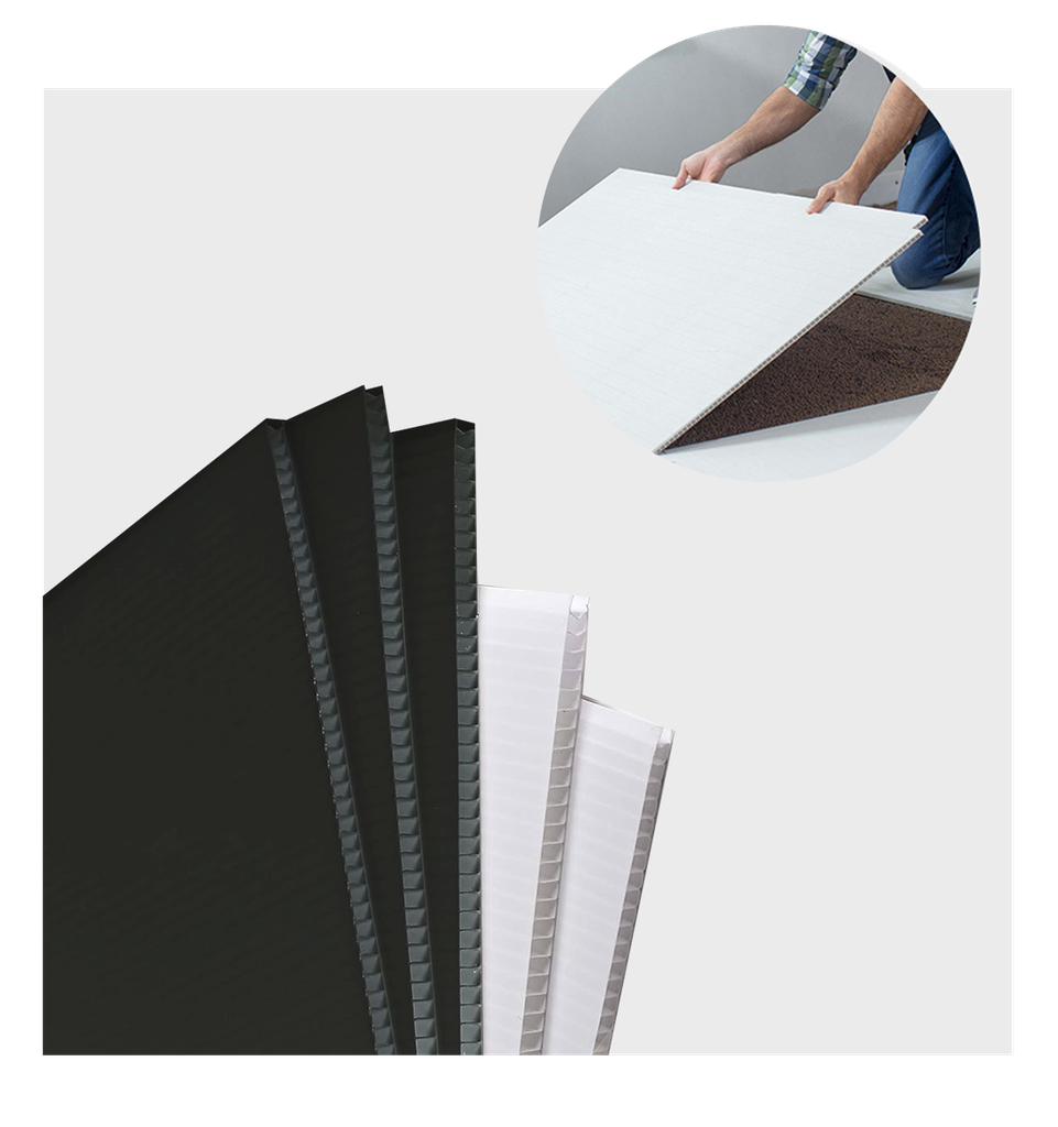[F0101-2] Floorgard Corry Board Sheet (White, 2mm)